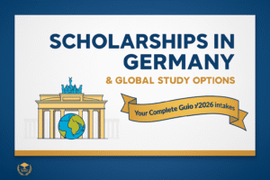 Read more about the article Scholarships in Germany & Global Study Options – Your Complete Guide for 2026 Intakes